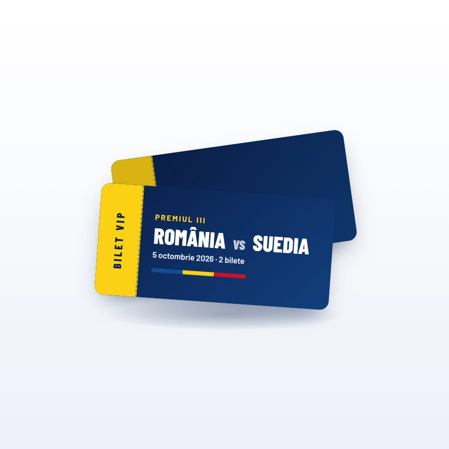 Bilete VIP la România–Suedia